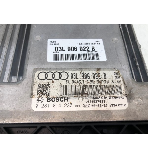 Блок управления двигателем бу для Audi A4 B8 2.0 TDi,  2008 г. бу контрактные купить в Спб