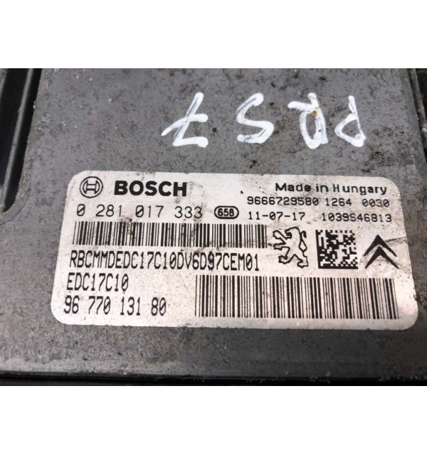 Блок управления двигателем бу для Citroen C3 Picasso  1.6 HDi,  2011 г. бу контрактные купить в Спб
