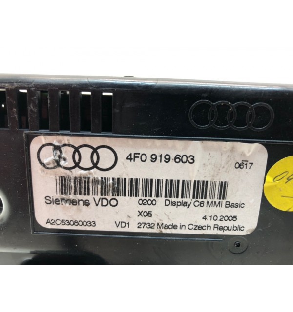 Дисплей бу для Audi A6 C6 2.0 TDi,  2006 г. бу контрактные купить в Спб