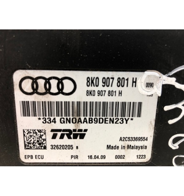 Блок ручника (стояночного тормоза) бу для Audi A4 B8 2.0 TDi,  2009 г. бу контрактные купить в Спб