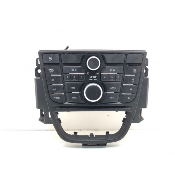 Блок управления магнитолой бу для Opel Astra J 1.4 i,  2010 г. бу контрактные купить в Спб