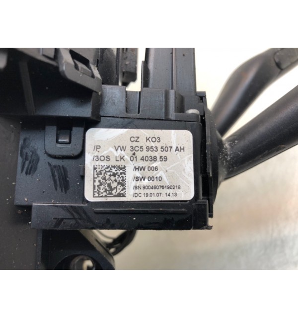 Переключатель подрулевой (стрекоза) бу для Volkswagen Passat B6 2.0 TDi,  2007 г. бу контрактные купить в Спб