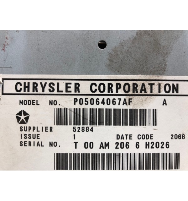 Магнитола бу для Chrysler 300C  3.0 CRD,  2007 г. бу контрактные купить в Спб