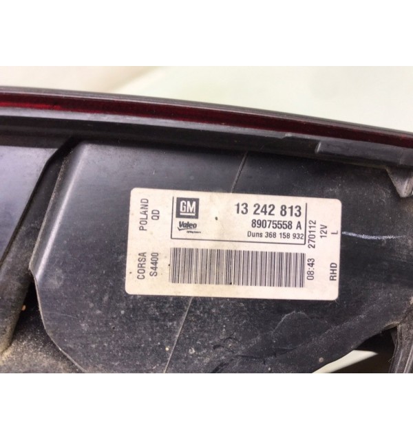 Фонарь задний левый бу для Opel Corsa D 1.3 CDTi,  2012 г. бу контрактные купить в Спб