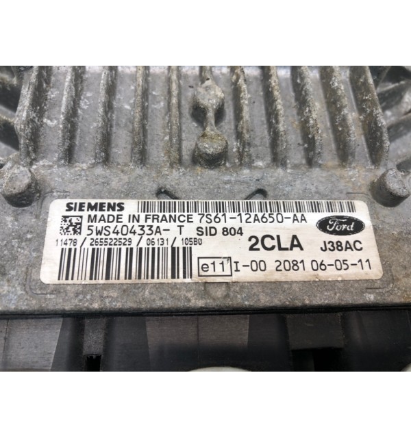 Блок управления двигателем бу для Ford Fiesta 5 1.4 TDCi,  2006 г. бу контрактные купить в Спб