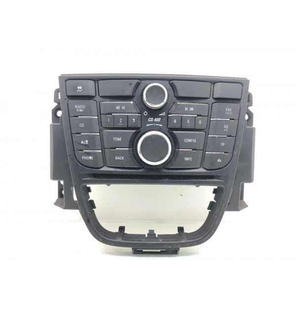 Блок управления магнитолой бу для Opel Astra J 1.3 CDTi,  2010 г. бу контрактные купить в Спб