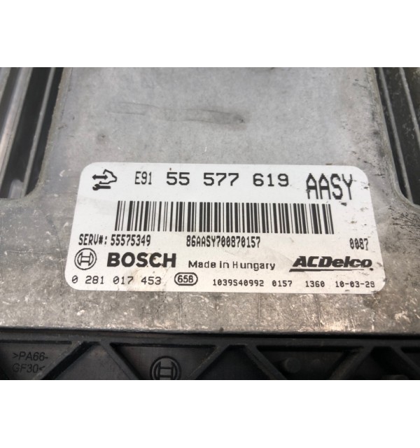 Блок управления двигателем бу для Opel Astra J 1.3 CDTi,  2010 г. бу контрактные купить в Спб