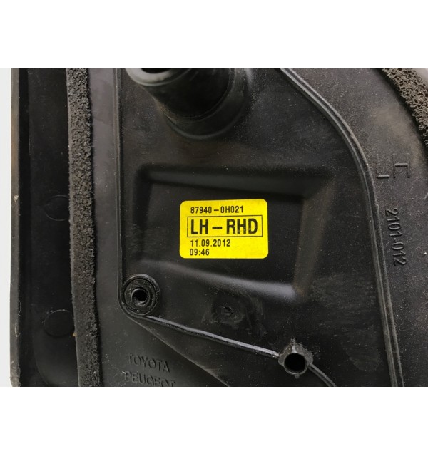 Зеркало наружное левое бу для Toyota Aygo  1.0 i,  2012 г. бу контрактные купить в Спб