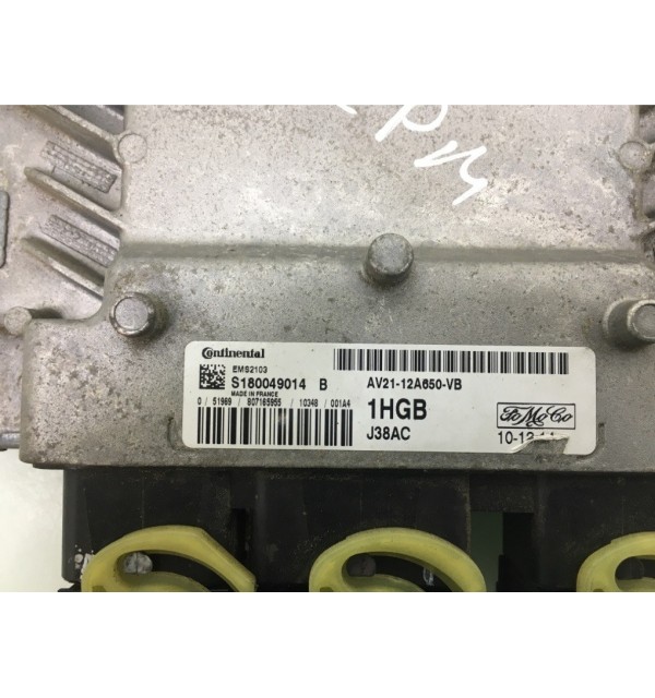 Блок управления двигателем бу для Ford Fiesta  1.6 i,  2011 г. бу контрактные купить в Спб
