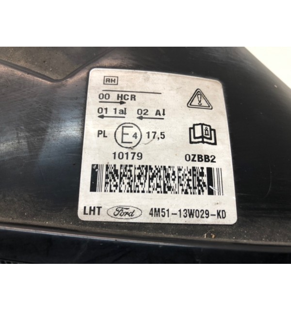 Фара правая бу для Ford Focus 2 1.6 i,  2007 г. бу контрактные купить в Спб