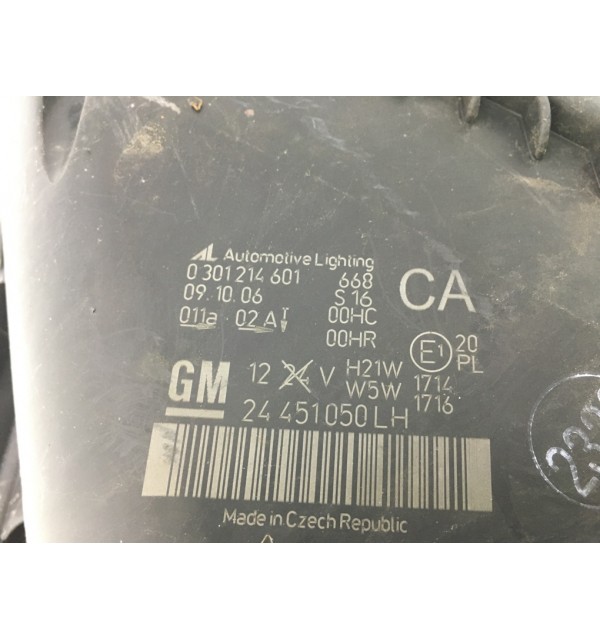 Фара левая бу для Opel Zafira B 1.6 i,  2006 г. бу контрактные купить в Спб