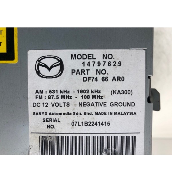 Магнитола бу для Mazda 2   1.4 TD,  2008 г. бу контрактные купить в Спб