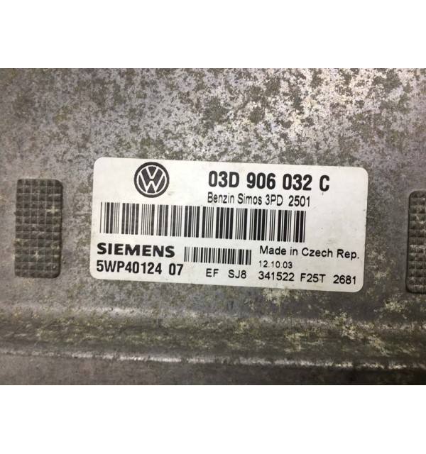 Блок управления двигателем бу для Volkswagen Polo  1.2 i,  2003 г. бу контрактные купить в Спб