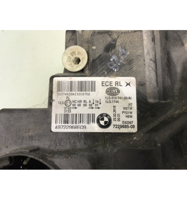 Фара левая бу для BMW 1 F20/F21 2.0 TD,  2013 г.