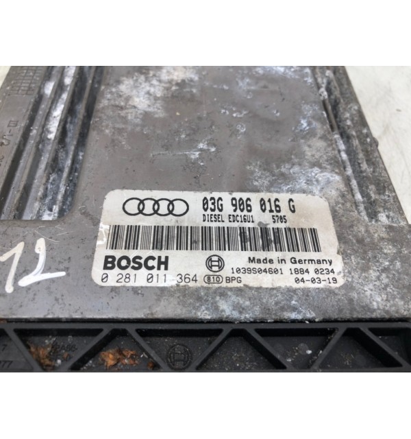 Блок управления двигателем бу для Audi A3 8P 2.0 TDi,  2004 г. бу контрактные купить в Спб