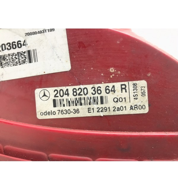 Фонарь задний правый бу для Mercedes C W204 2.2 CDi,  2008 г. бу контрактные купить в Спб