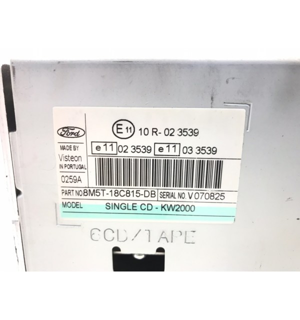 Магнитола бу для Ford C-Max  1.8,  2009 г. бу контрактные купить в Спб