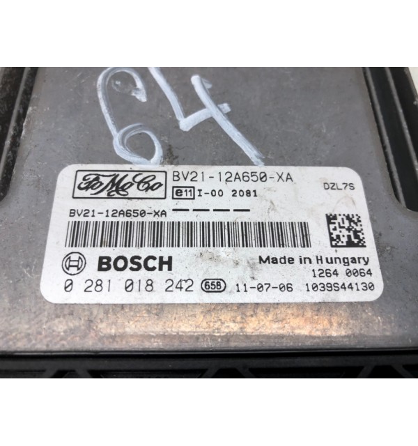Блок управления двигателем бу для Ford Fiesta  1.6 TDCi,  2011 г. бу контрактные купить в Спб