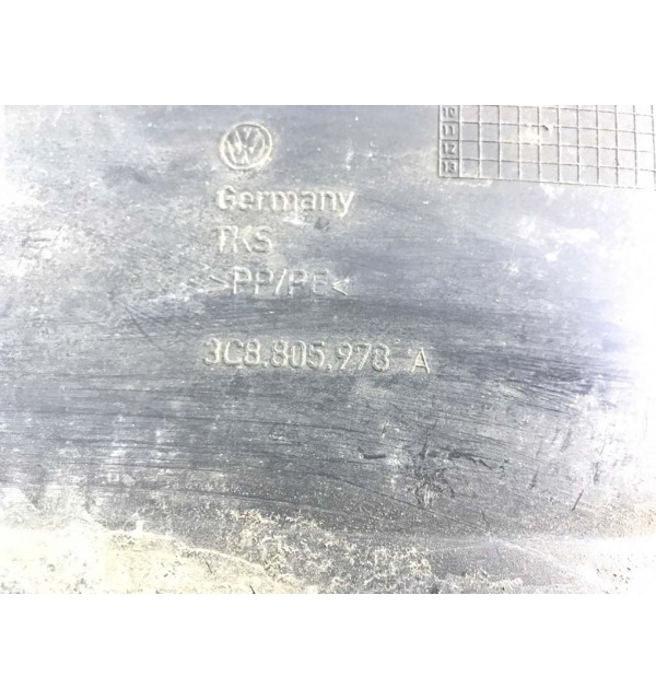 Защита арок передняя правая (подкрылок) бу для Volkswagen Passat CC  2.0 TDi,  2009 г. бу контрактные купить в Спб