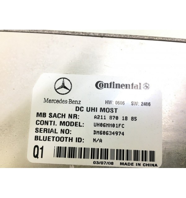 Блок управления телефоном бу для Mercedes CLC CL203 2.2 CDi,  2008 г.