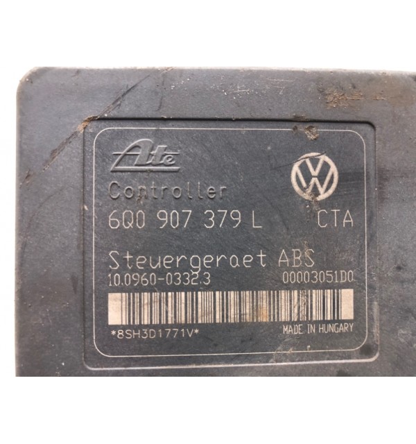 Блок ABS бу для Volkswagen Polo  1.2 i,  2003 г. бу контрактные купить в Спб