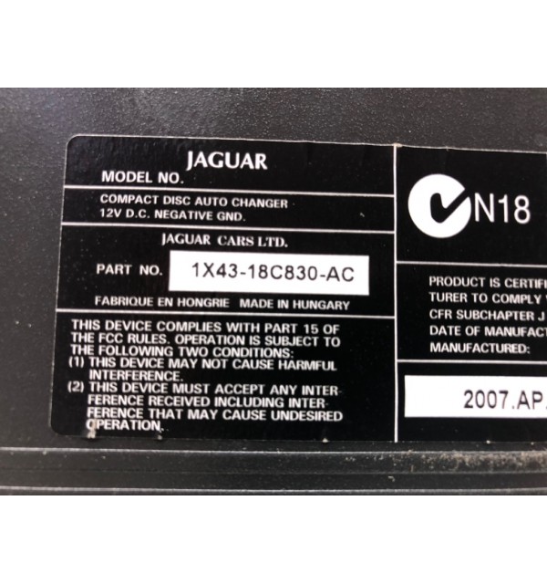 CD-чейнджер бу для Jaguar X-Type  2.2 TDCi,  2007 г. бу контрактные купить в Спб