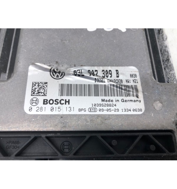 Блок управления двигателем бу для Volkswagen Passat B6 2.0,  2009 г. бу контрактные купить в Спб