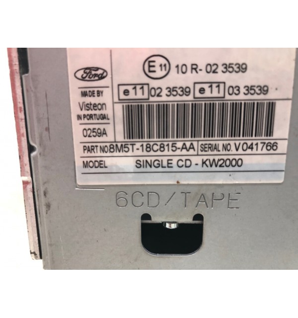 Магнитола бу для Ford Focus 2 1.8,  2008 г. бу контрактные купить в Спб