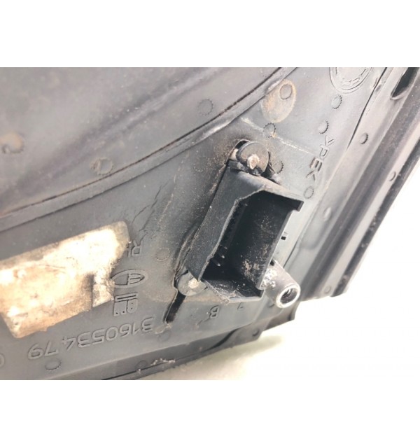 Зеркало наружное правое бу для Opel Astra H 1.8,  2005 г.