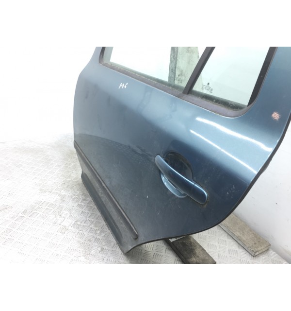 Дверь задняя левая бу для Skoda Octavia  1.9 TDi,  2005 г. бу контрактные купить в Спб