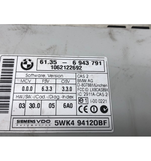 Замок зажигания бу для BMW 3 E90/E91/E92/E93 2.0,  2006 г. бу контрактные купить в Спб