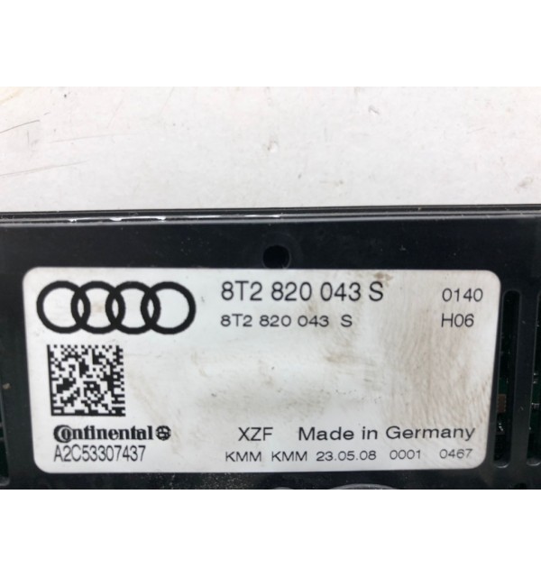 Блок управления печки/климат-контроля бу для Audi A4 B8 2.0 TDi,  2008 г.