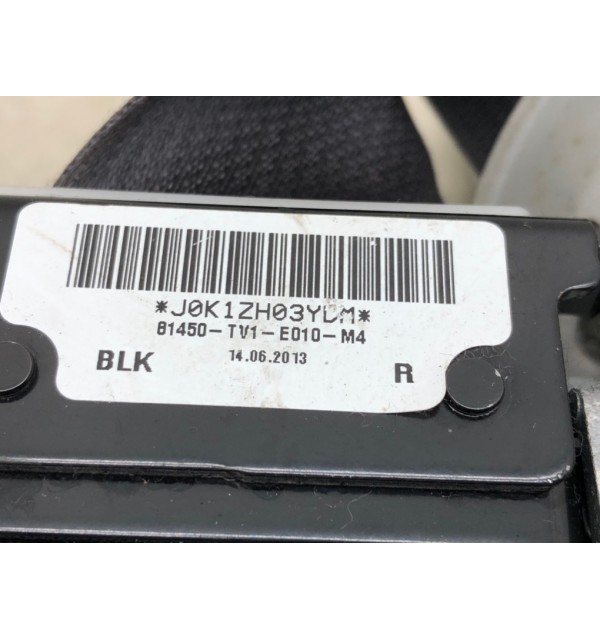 Ремень безопасности передний правый бу для Honda Civic 9 1.6 TD,  2013 г.