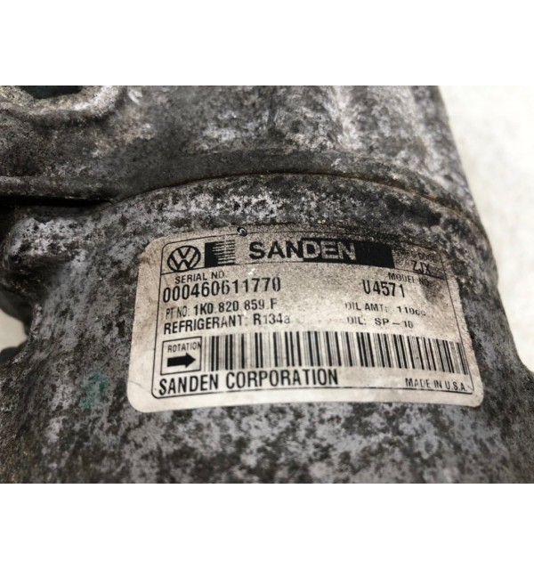 Компрессор кондиционера бу для Volkswagen Jetta  1.9 TDi,  2008 г.