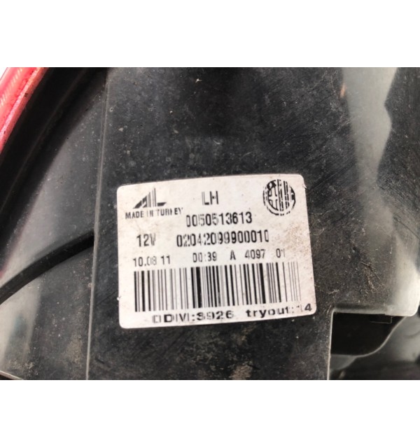 Фонарь задний левый бу для Alfa Romeo Giulietta  2.0 JTD,  2012 г.