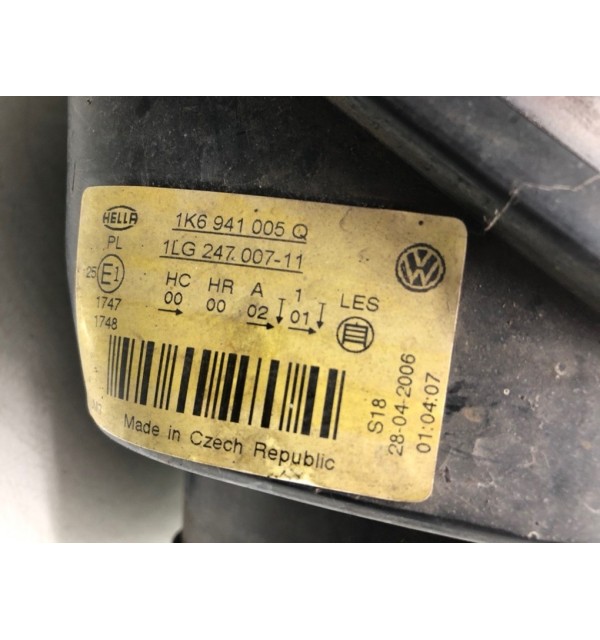 Фара левая бу для Volkswagen Golf 5 2.0 SDi,  2006 г.