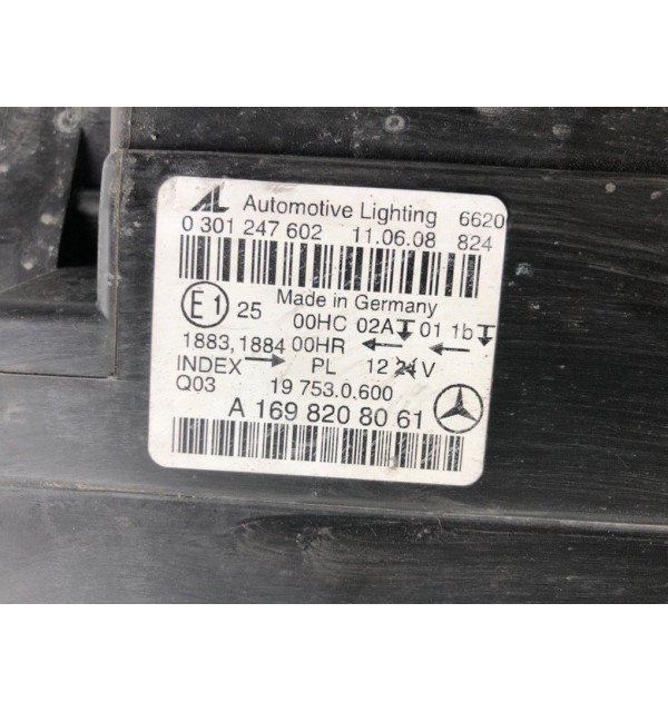 Фара правая бу для Mercedes B W245 2.0 CDi,  2008 г.