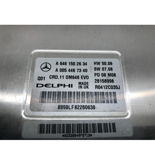 Блок управления двигателем бу для Mercedes C W204 2.2 CDi,  2008 г.