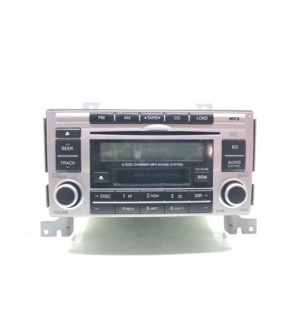 Магнитола бу для Hyundai Santa Fe  2.2 CRDi,  2008 г.