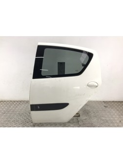 Дверь задняя левая бу для Toyota Aygo  1.0 i,  2012 г.