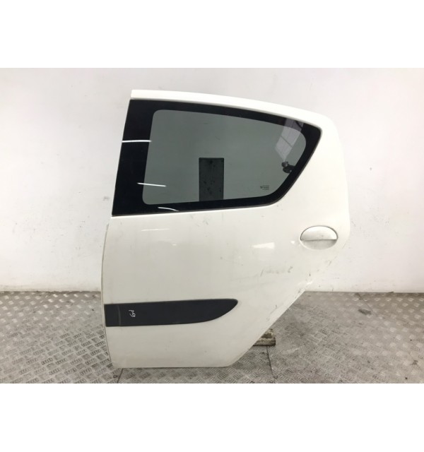 Дверь задняя левая бу для Toyota Aygo  1.0 i,  2012 г.