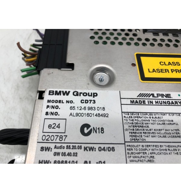Магнитола бу для BMW 3 E90/E91/E92/E93 2.0 TD,  2006 г.