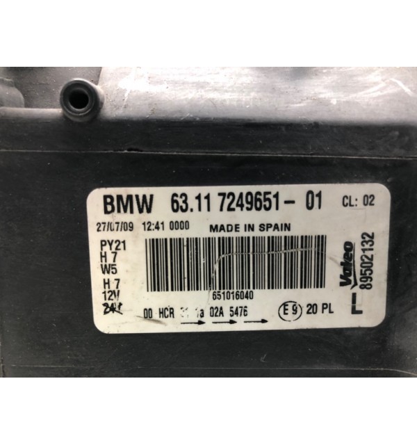 Фара левая бу для BMW 1 E87/E81/E82/E88 2.0 TD,  2011 г.