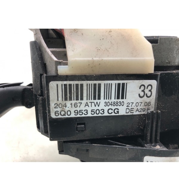 Переключатель подрулевой (стрекоза) бу для Seat Ibiza  1.4 i,  2006 г.