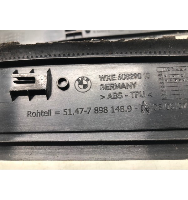 Накладка на порог бу для BMW 5 E60/E61 2.0 TD,  2005 г.