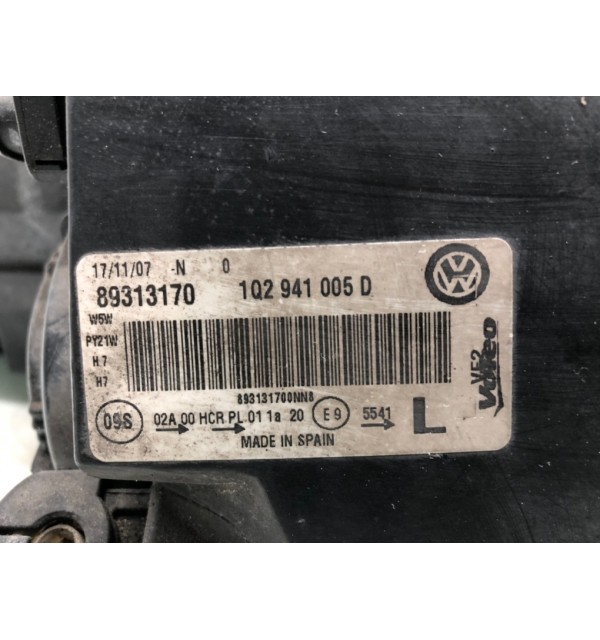 Фара левая бу для Volkswagen EOS  2.0 FSI,  2008 г.