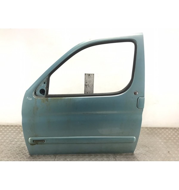 Дверь передняя левая бу для Citroen Berlingo  1.9 D,  2005 г.