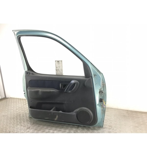 Дверь передняя левая бу для Citroen Berlingo  1.9 D,  2005 г.