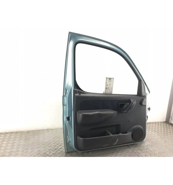 Дверь передняя левая бу для Citroen Berlingo  1.9 D,  2005 г.