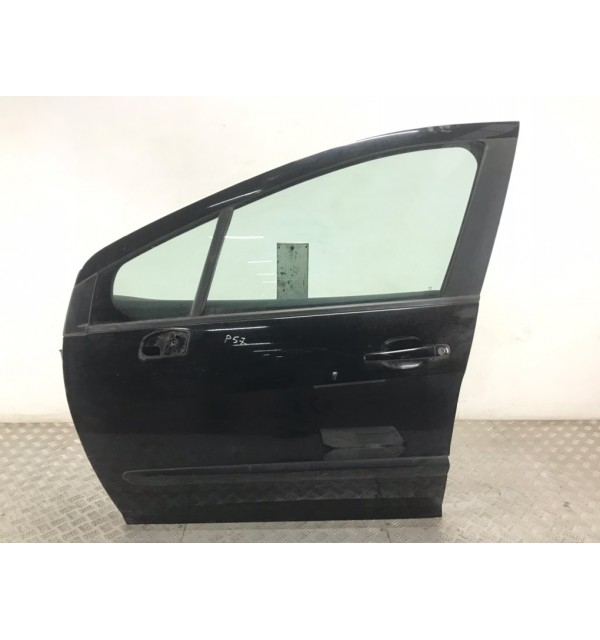 Дверь передняя левая бу для Peugeot 308 T7 1.4 i,  2009 г.